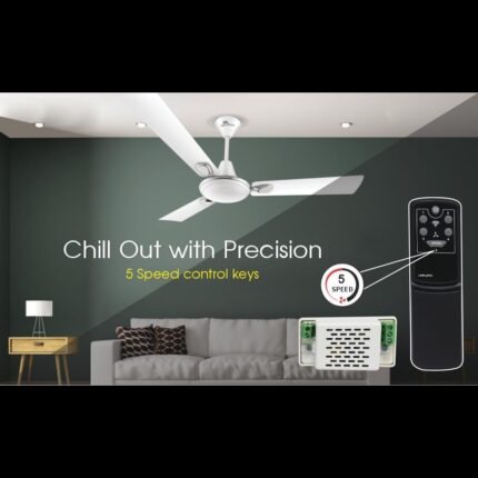 Normal Ceiling Fan Remote Regulator with 5-Step Fan Speed Control | IR Remote Controller