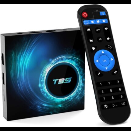 T95 Android TV Box 4K – 4GB RAM / 32GB ROM | Bluetooth 5.0 | Dual Band WiFi | Supports External Bluetooth Speakers